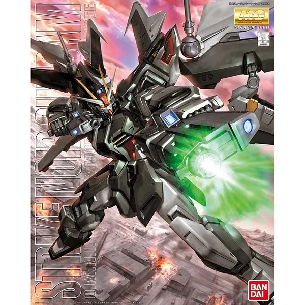 Bandai 2001467 GAT-X105E Strike Noir Gundam MG 1 Bandai 2001467 GAT-X105E Strike Noir Gundam MG