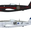 Hasegawa 02033 1-72 Thunderbolt MKII RAF Limited Edition 2 Kits