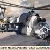 Hasegawa 02297 Mi-24/35 MkIII Super Hind Gray Camouflage