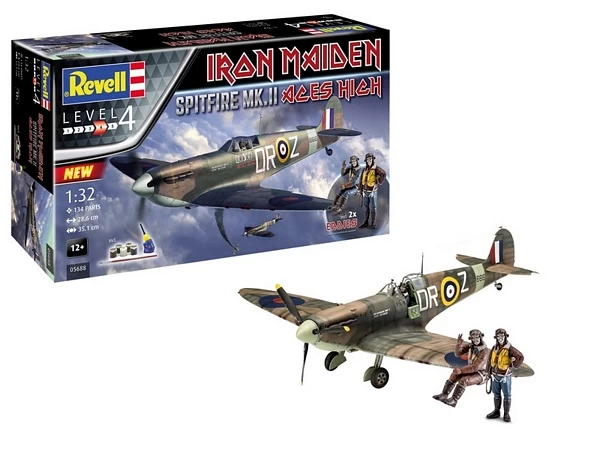 Revell 05688 Spitfire MkII Aces High 35th Anniversary Iron Maiden 1 Revell 05688 Spitfire MkII Aces High 35th Anniversary Iron Maiden