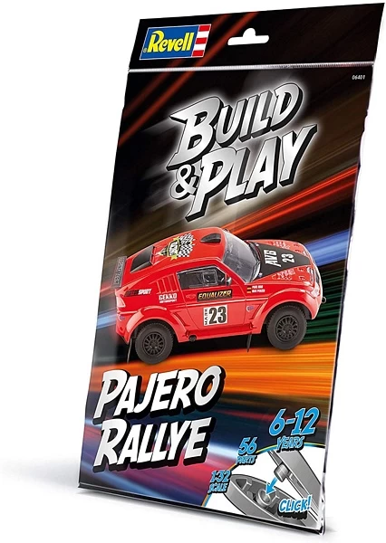 Revell 06401 Build And Play-Rally Racer Mitsubishi Pajero