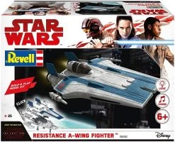 Revell 06762 Star Wars Resistance A-Wing Fighter Blue