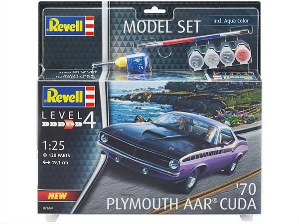 Revell 67664 1970 Plymouth AAR Cuda 1 Revell 67664 1970 Plymouth AAR Cuda