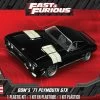 Revell 854477 Fast And Furious 1971 Plymouth GTX 2N1
