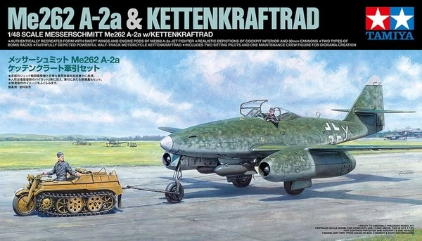 Tamiya 25215 Messerschmitt ME262 A-2A 1 Tamiya 25215 Messerschmitt ME262 A-2A