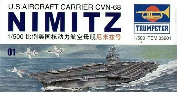 Trumpeter 05201 US Aircraft Carrier Series No 01 USS Nimitz CVN 68 1 Trumpeter 05201 US Aircraft Carrier Series No 01 USS Nimitz CVN 68