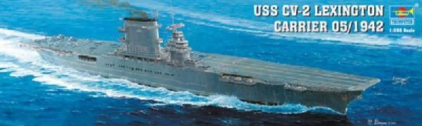 Trumpeter 05608 Uss Lexington Aircraft Carrier CV2 1942 1 Trumpeter 05608 Uss Lexington Aircraft Carrier CV2 1942