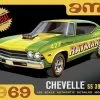 AMT 1138 1-25 1969 Chevy Chevelle Hardtop