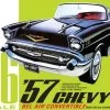 AMT 1159 957 Chevy Bel Air Convertible