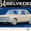 AMT 1188 1964 PLYMOUTH BELVEDERE W-SLANT 6 ENGINE