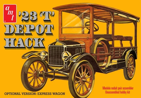 AMT 1237 1923 Ford T Depot Hack 1 AMT 1237 1923 Ford T Depot Hack