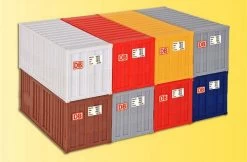 Kibri 10924 H0 4 X DB 4 X 20 Ft Containers