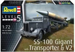 Revell 03310 SS-100 Gigant With Transporter And V2