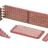 Tamiya 26014 Brick Wall Set Finished Model